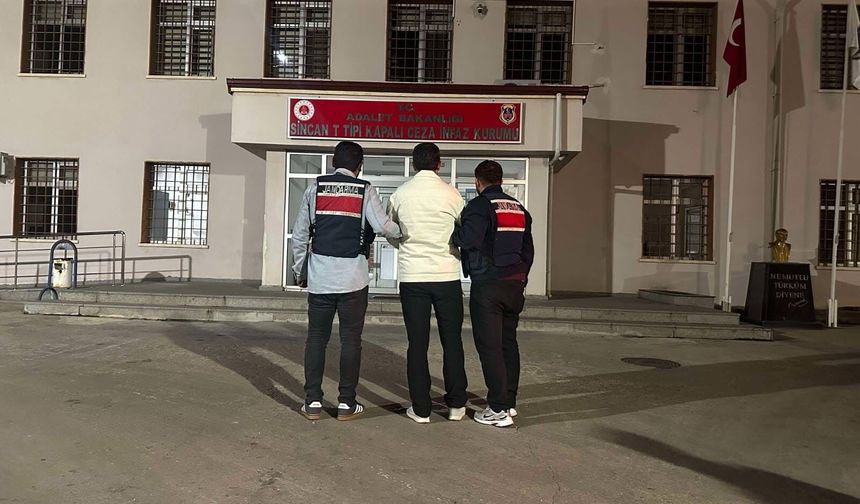 Ankara'da FETÖ üyeliğinden aranan hükümlü yakalandı