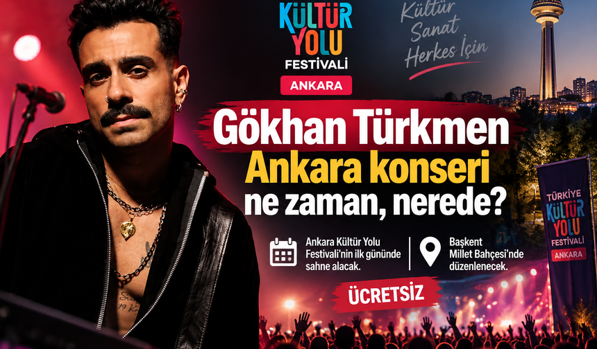 Gökhan Türkmen Ankara konseri ne zaman, nerede?