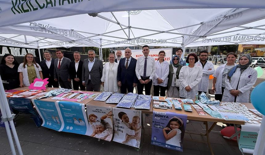 Kızılcahamam’da Halk Sağlığı Haftası etkinliği