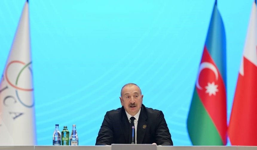 Aliyev'den Avrupa Parlamentosu ve Avrupa Konseyine tepki