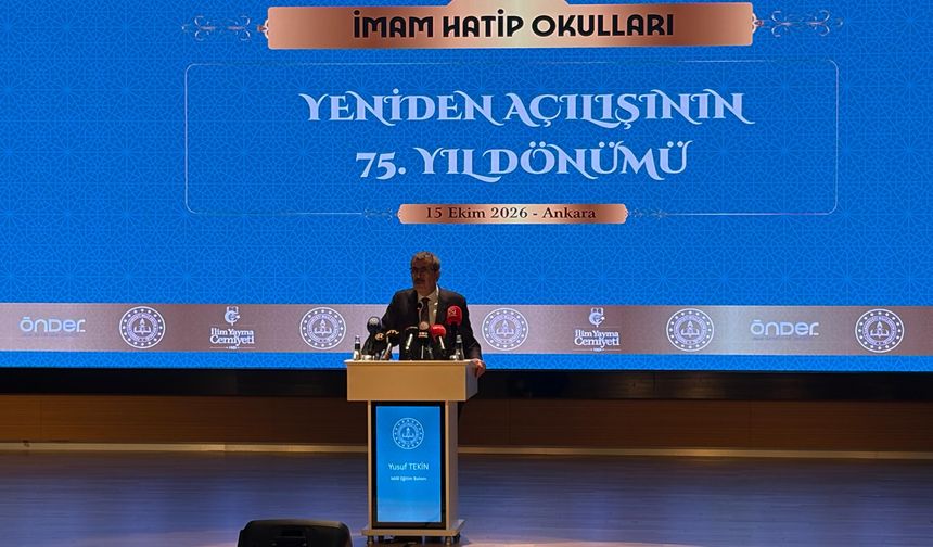Bakan Tekin: İmam hatiplerin üçüncü kurucusu Erdoğan