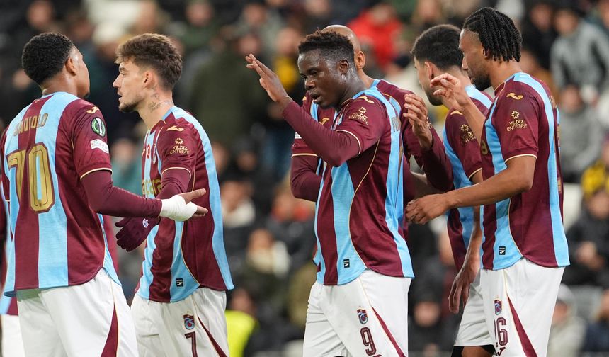 Trabzonspor, KuPS Kuopio'yu 4-2 mağlup etti