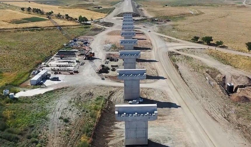 Ankara-Kayseri arası hızlı trenle 1 saat 45 dakika olacak