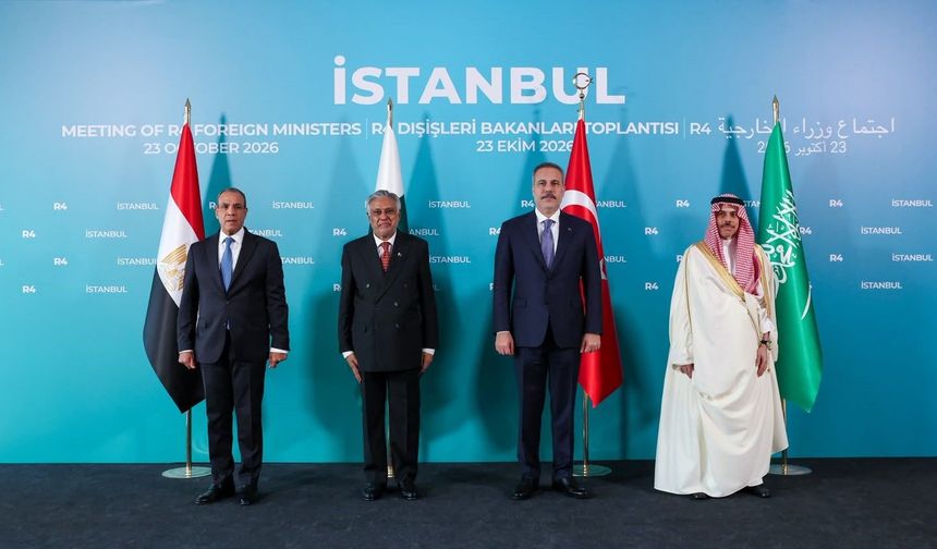 İstanbul'da kritik R4 zirvesi: 4 ülke bir araya geldi