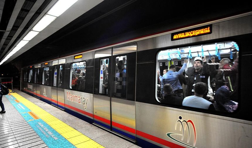 Marmaray'dan 13 yılda dev rekor: 1,6 milyar yolcu