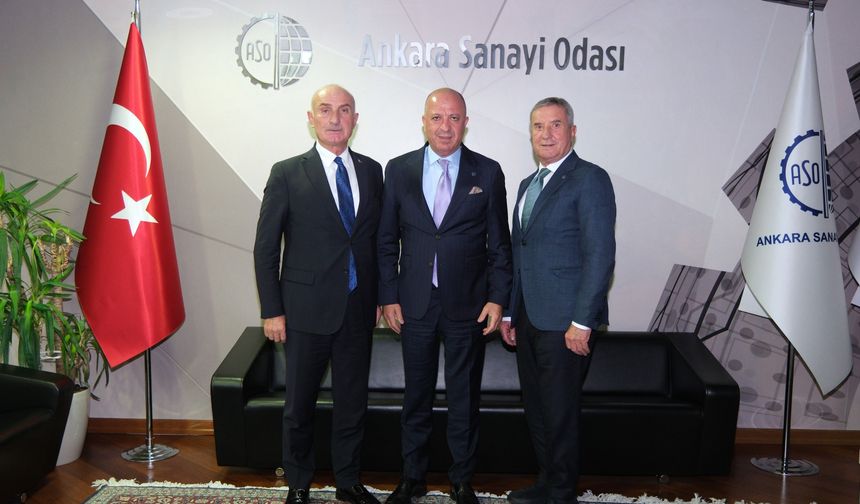 Ankara iş dünyasında yeni dönem: ASO ve ATO'dan iş birliği mesajı