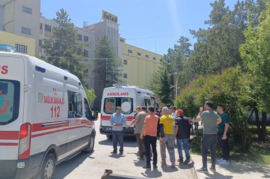 Çorum un fabrikasında patlama: 7 yaralı