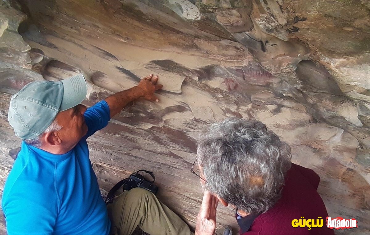Latmos'ta kaya resimleri heyecan uyandırdı  (2)