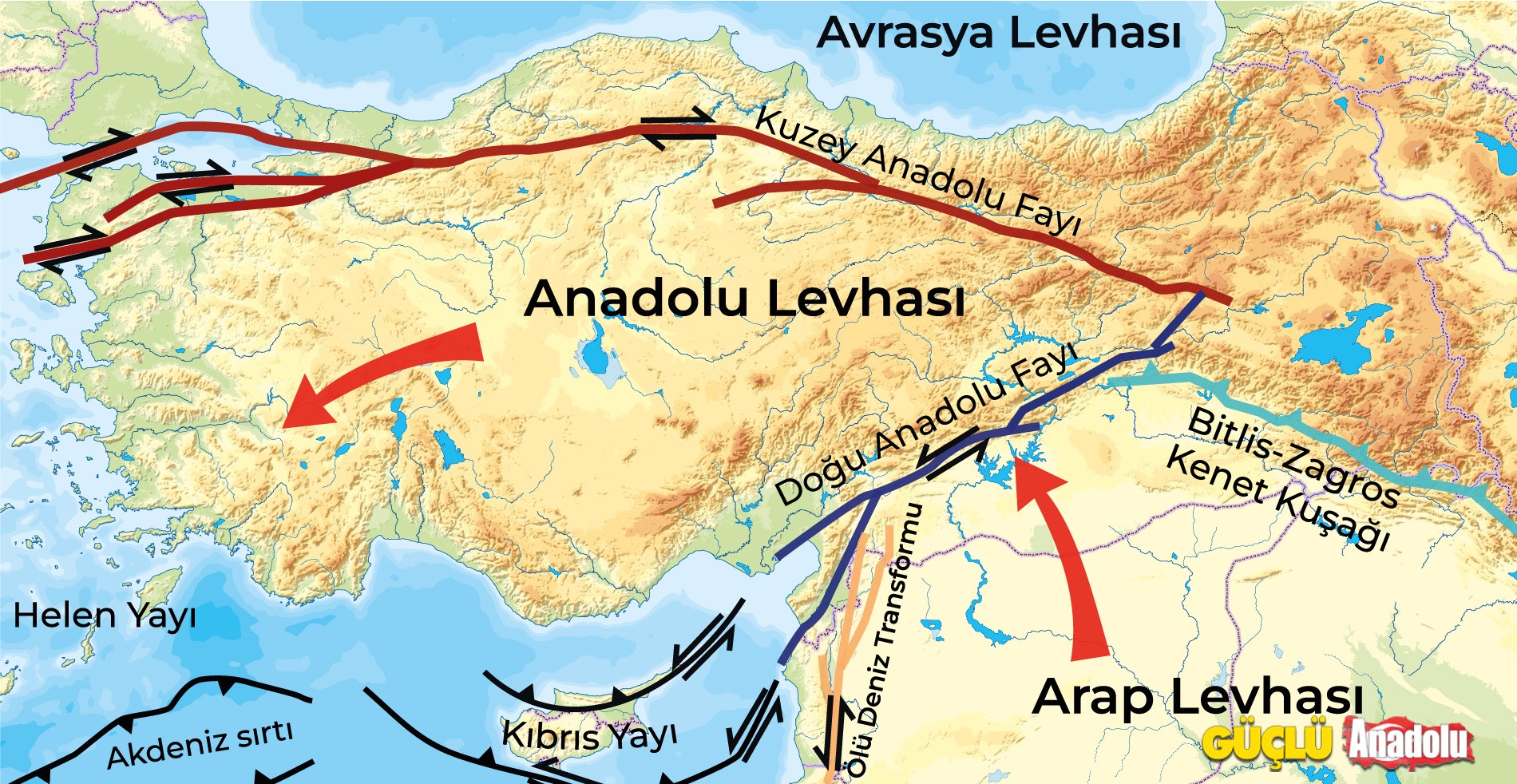 türkiyenin sismik haritası