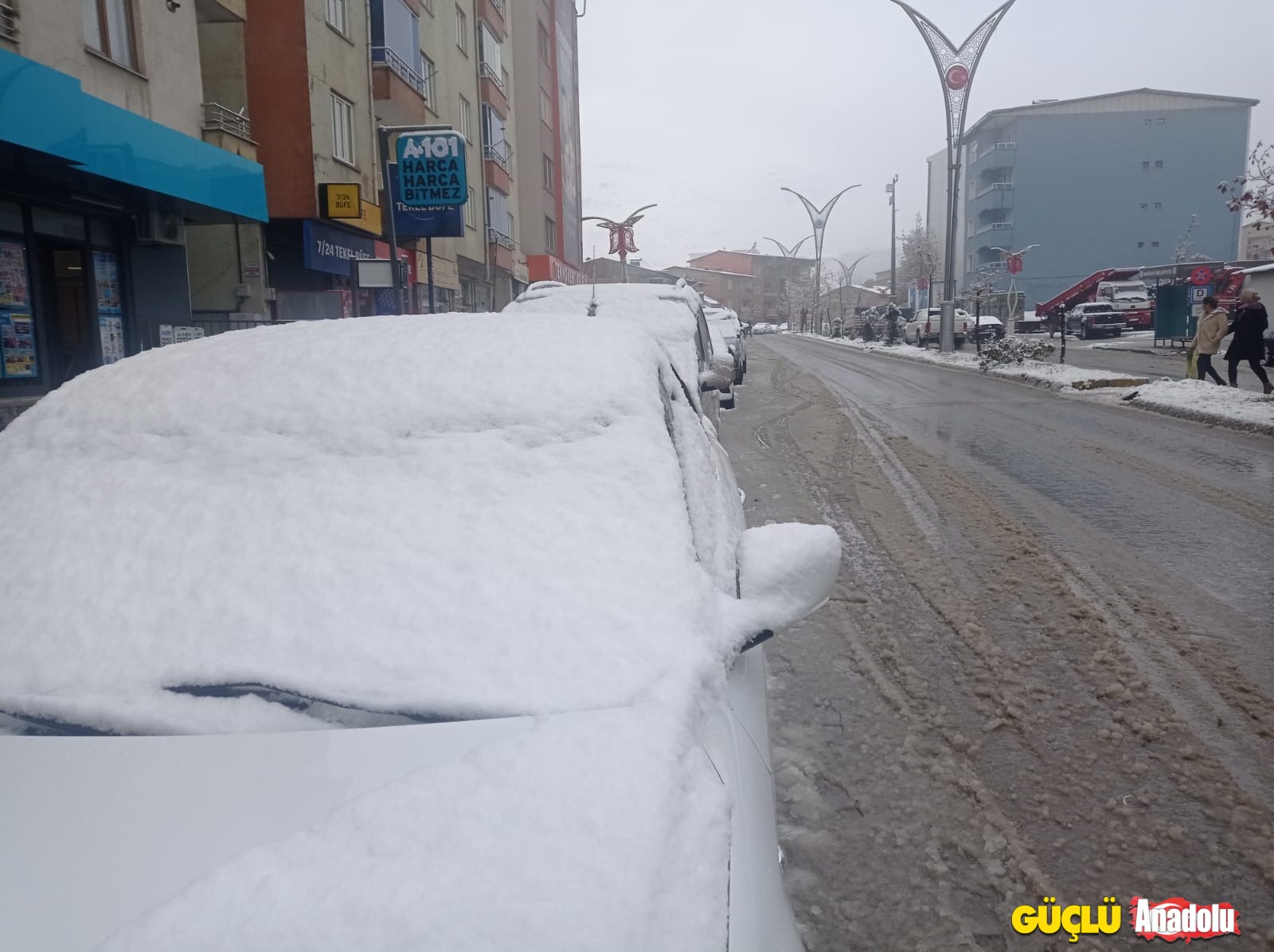 Hakkari Kar Yağışı Ve Sis (1)