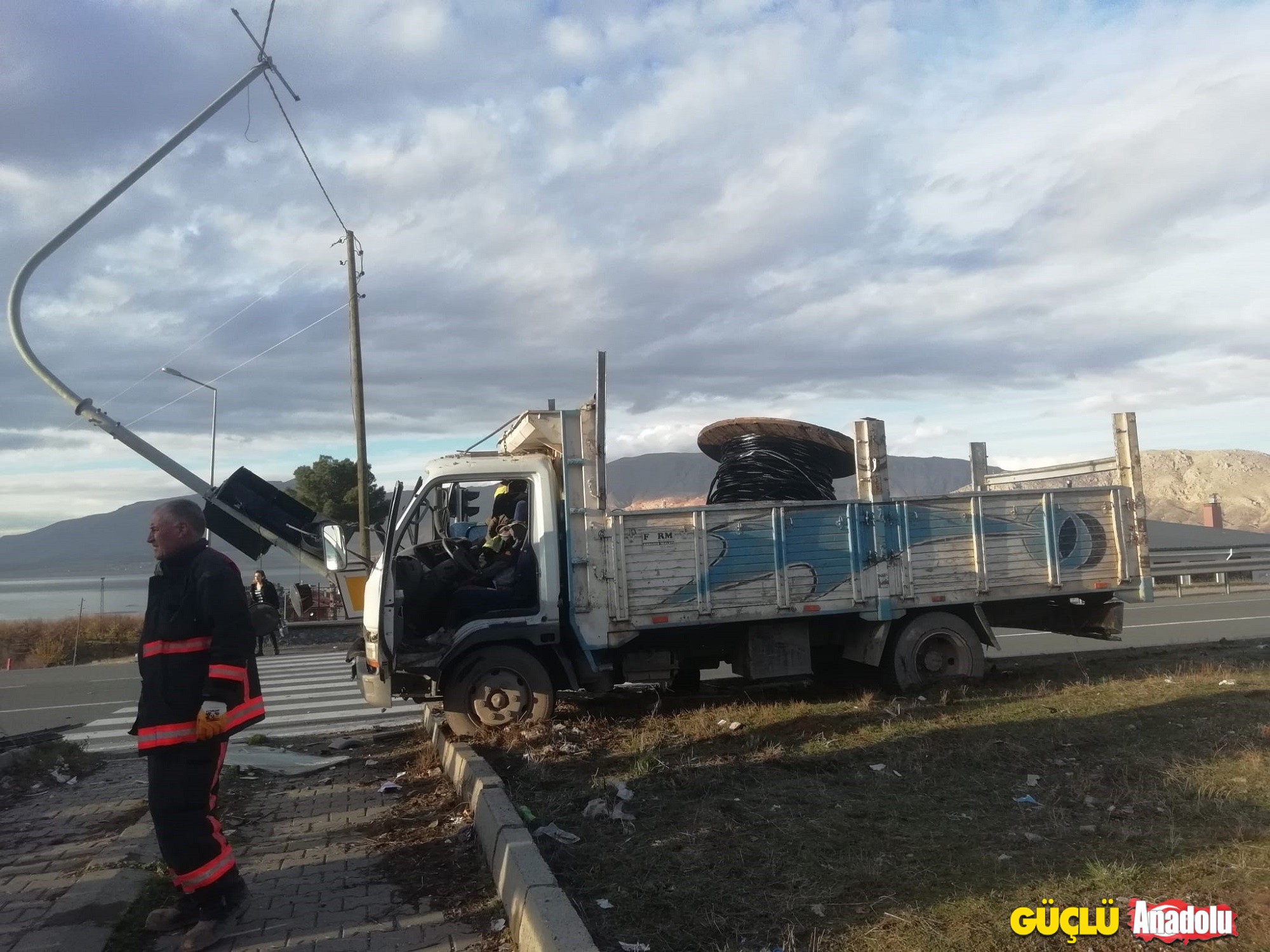 Kamyon Refüje Çıktı (3)