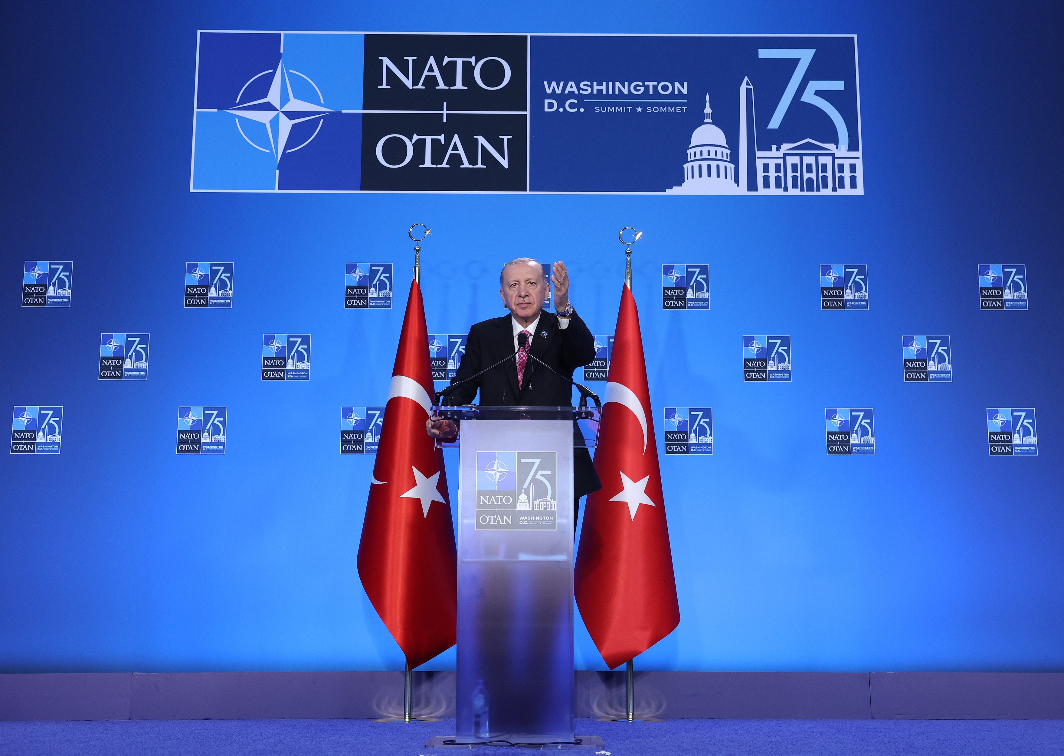 Cumhurbaşkanı Erdoğan Nato Zirvesi 6