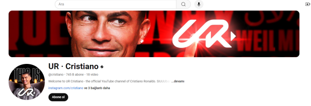 Ronaldo Youtube