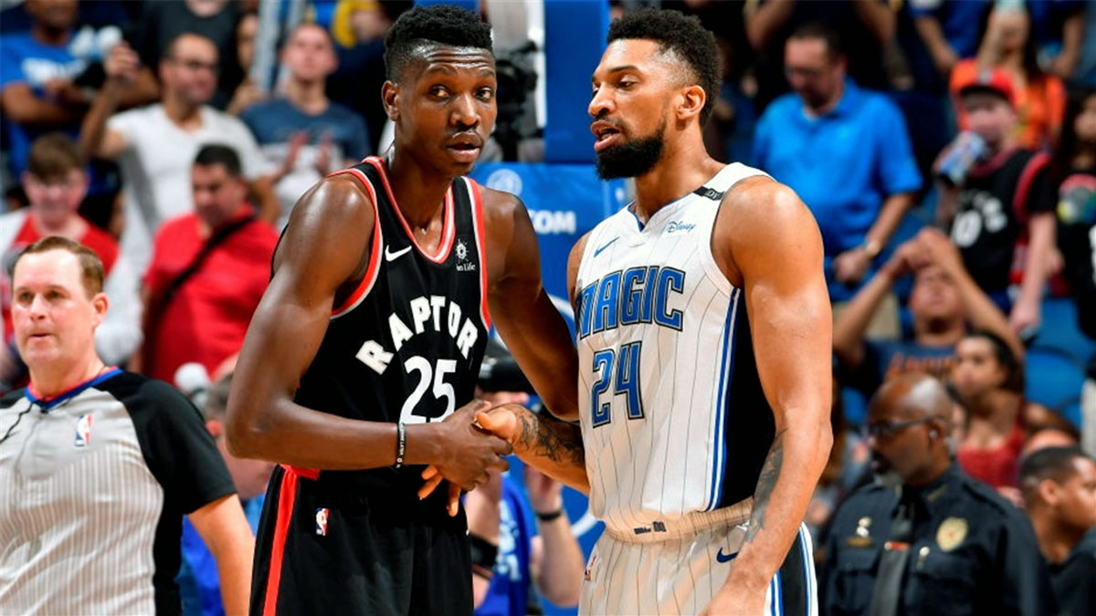 Raptors Chris Boucher And Magic Khem Birch Orlando Magic Part Ways With Khem Birch Expected To Sign With Toronto Raptors