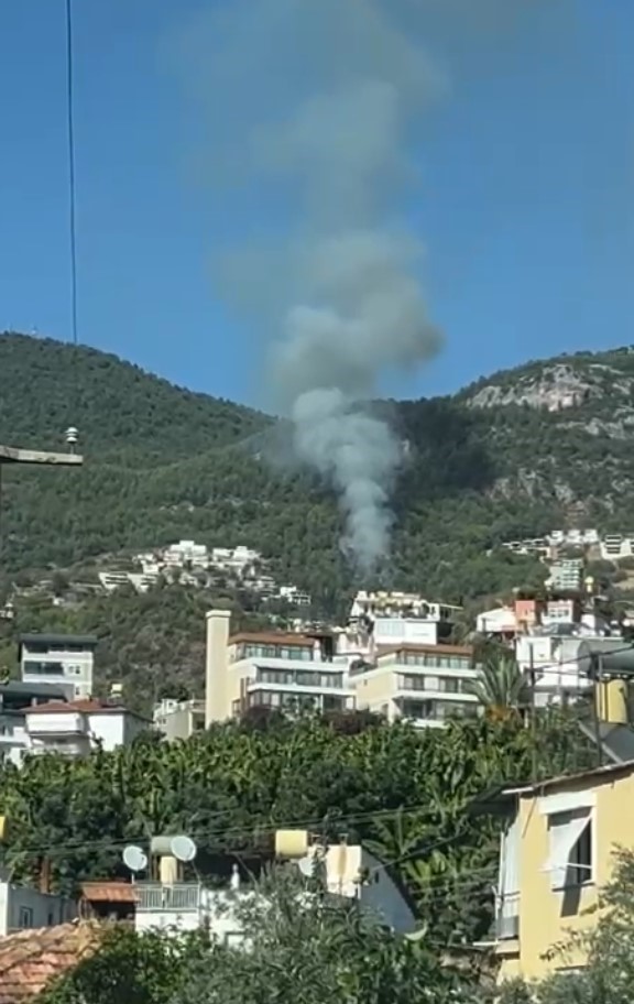 Alanya'da Orman Yangını 3