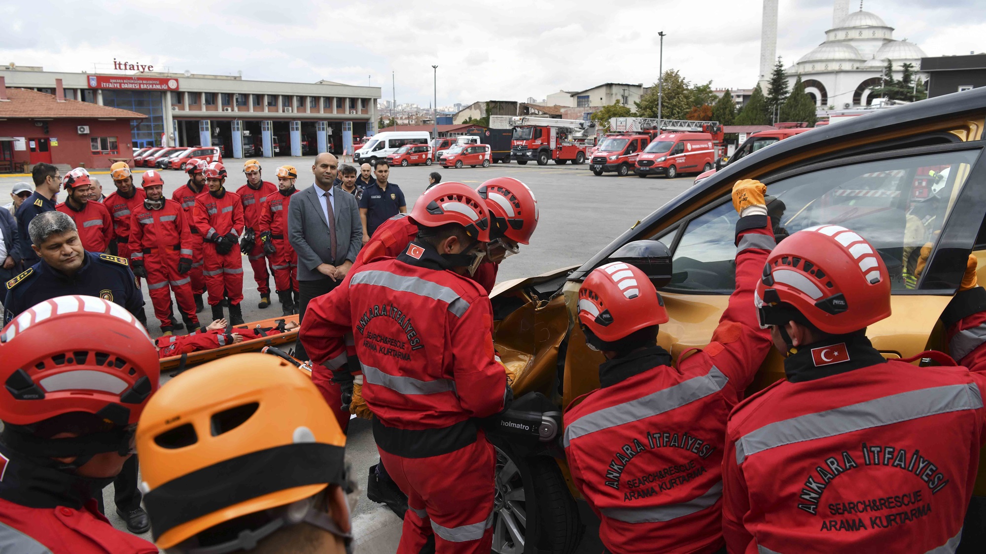 Ankara İtfaiyesi’nden Emeklilere Eğitim (4)