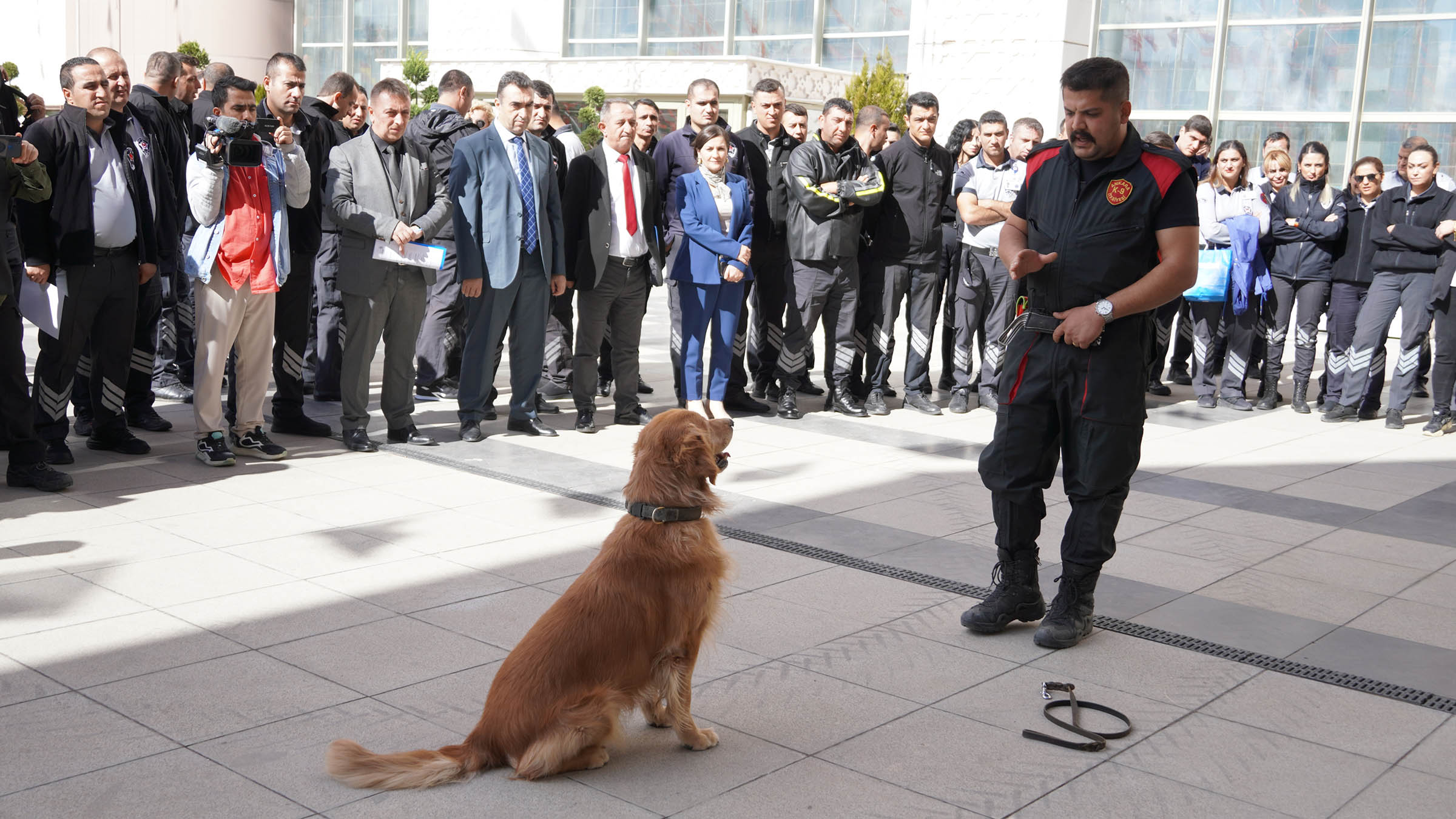 Keçiören'de Güvenlik Personeline Yangın Eğitimi (1)