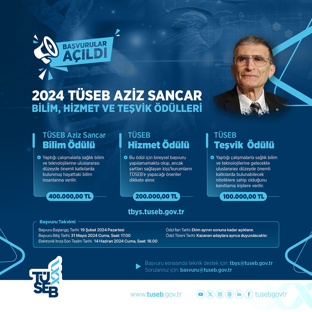 Aziz Sancar Ödül