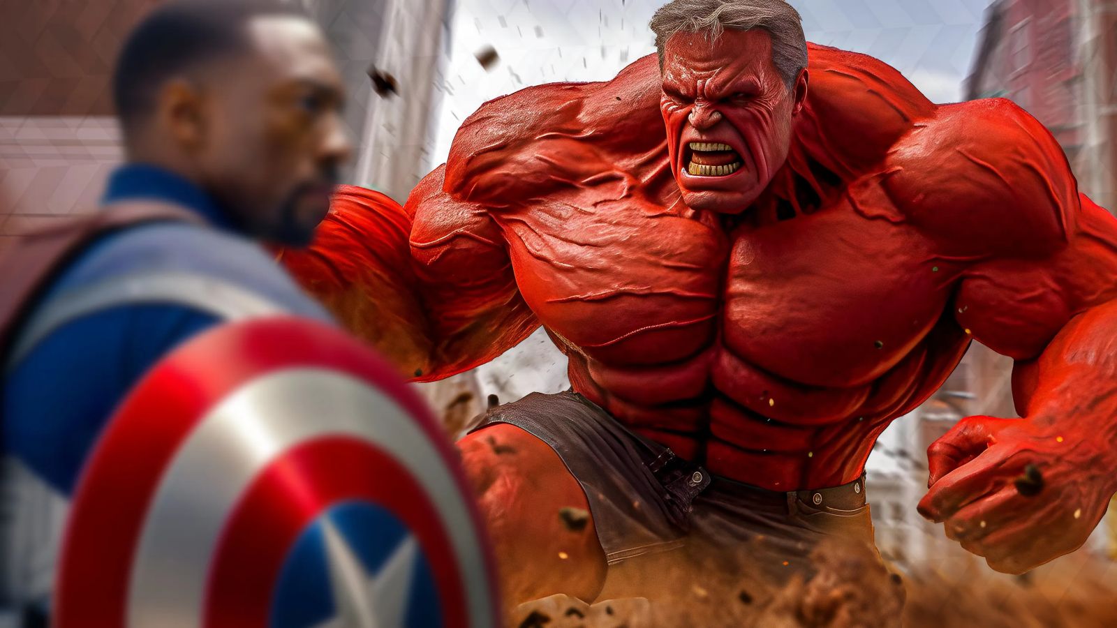 Captain America Red Hulk