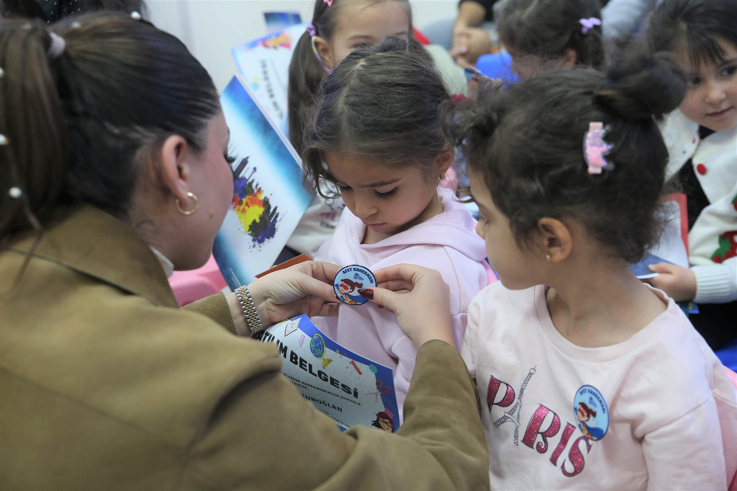 Keçiören'de Miniklere Afet Farkındalık Eğitimi (5)