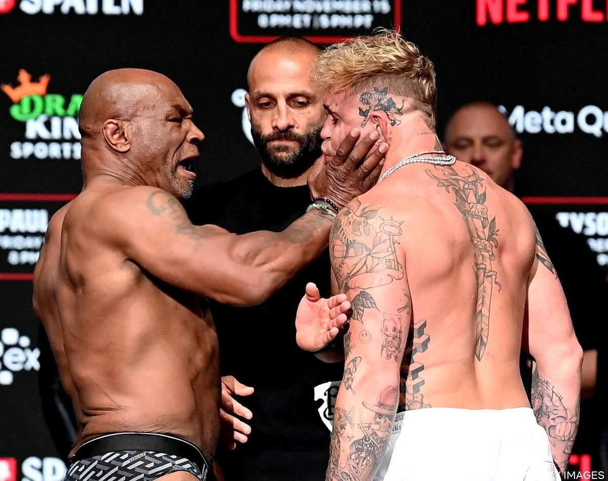 Mike Tyson, Jake Paul’e Tartıda Tokat Attı! (2)