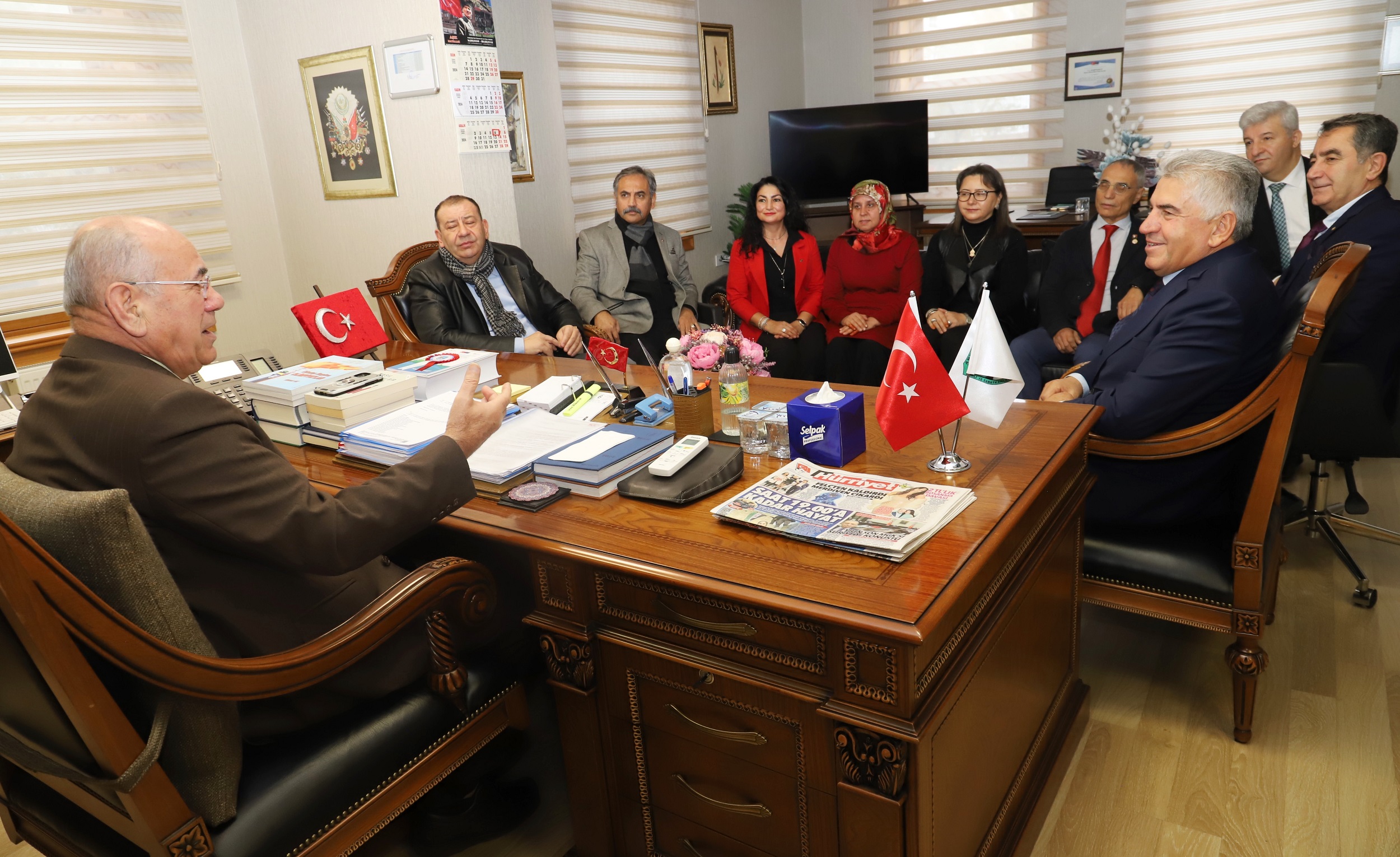 Ankesob Başkanı Hüseyin Ar’a Tebrik Ziyareti (2)