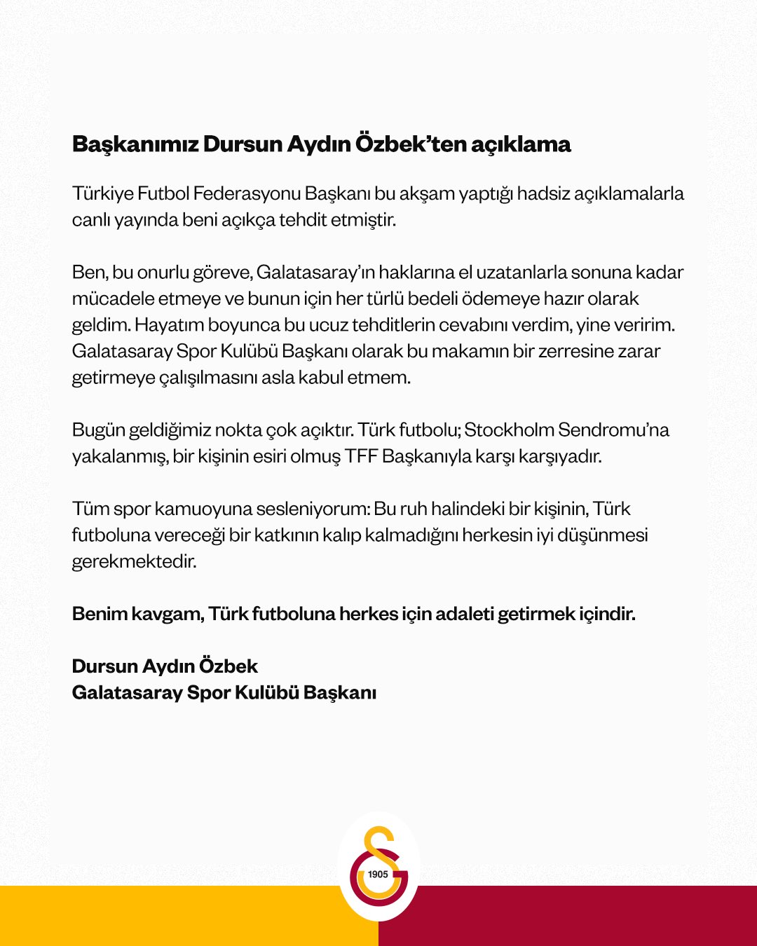 Galatasaray Istifa (1)