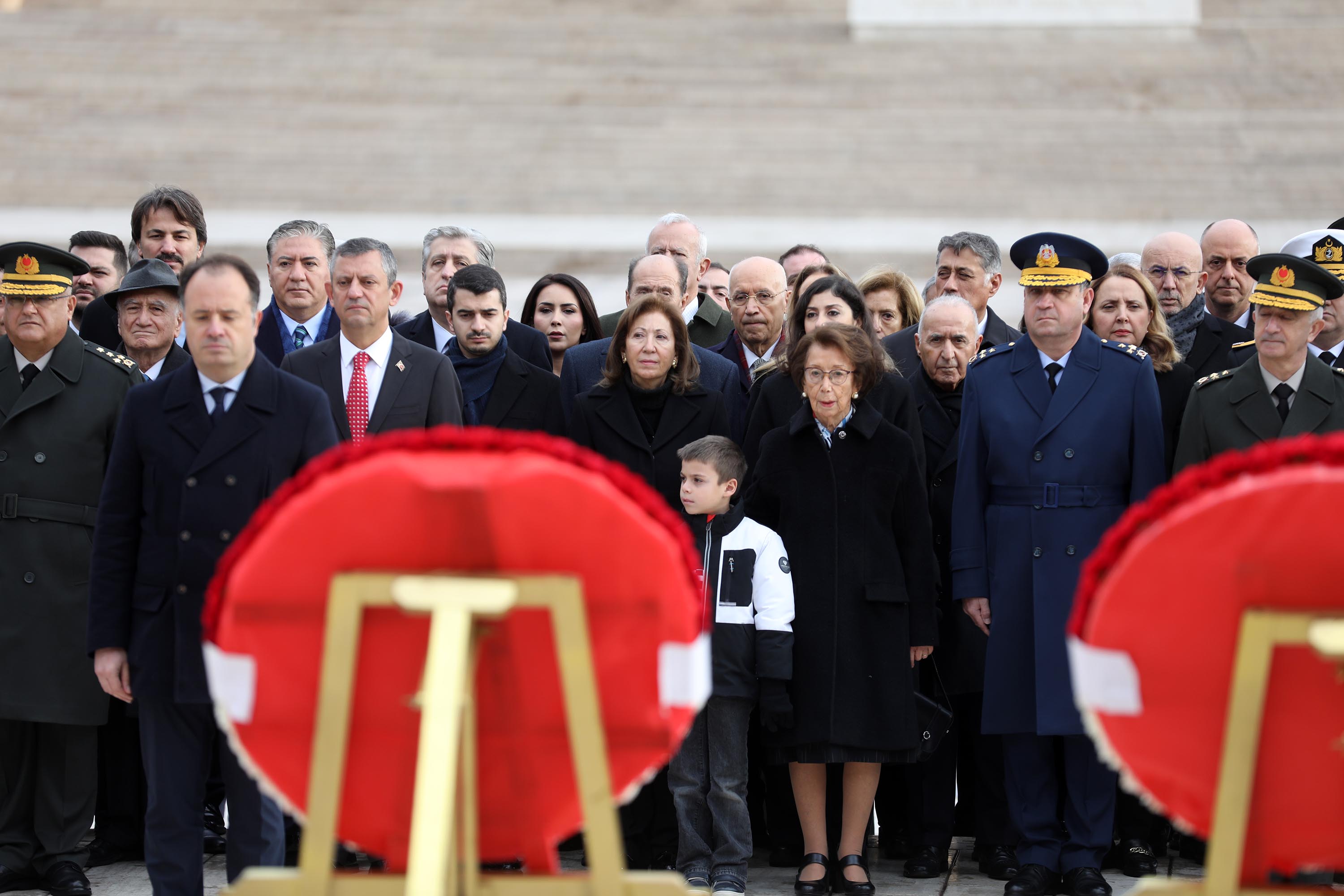 İsmet İnönü'yü Anıtkabir'de Anıldı (2)