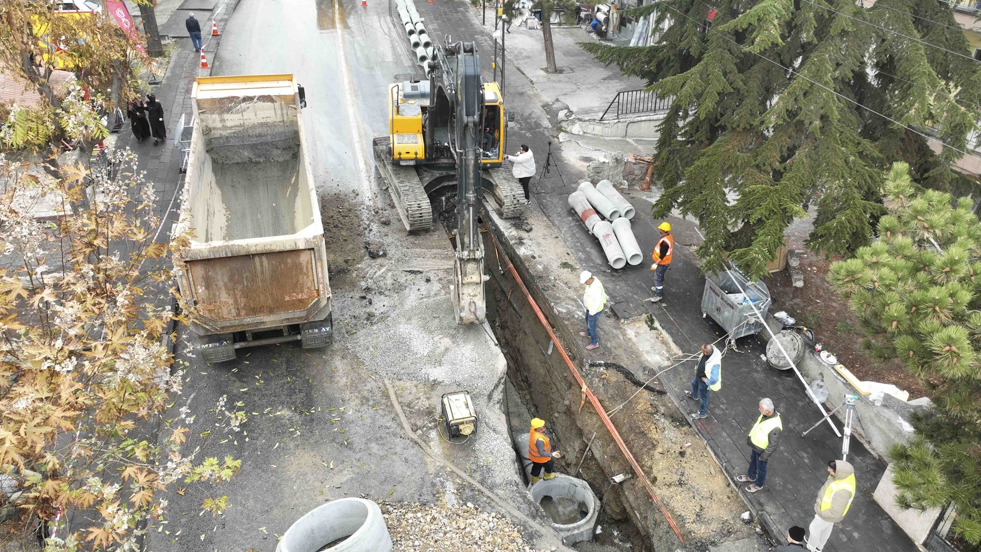 Keçiören Sanatoryum Caddesindeki Taşkınlara Son! (2)