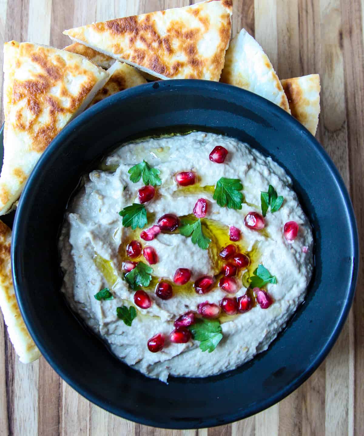 Moutabal Eggplant Dip 1 4