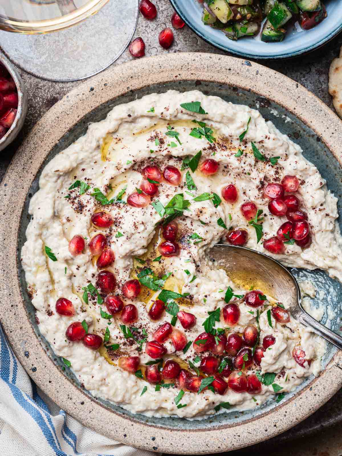 Mutabbal Middle Creamy Eastern Eggplant Dip