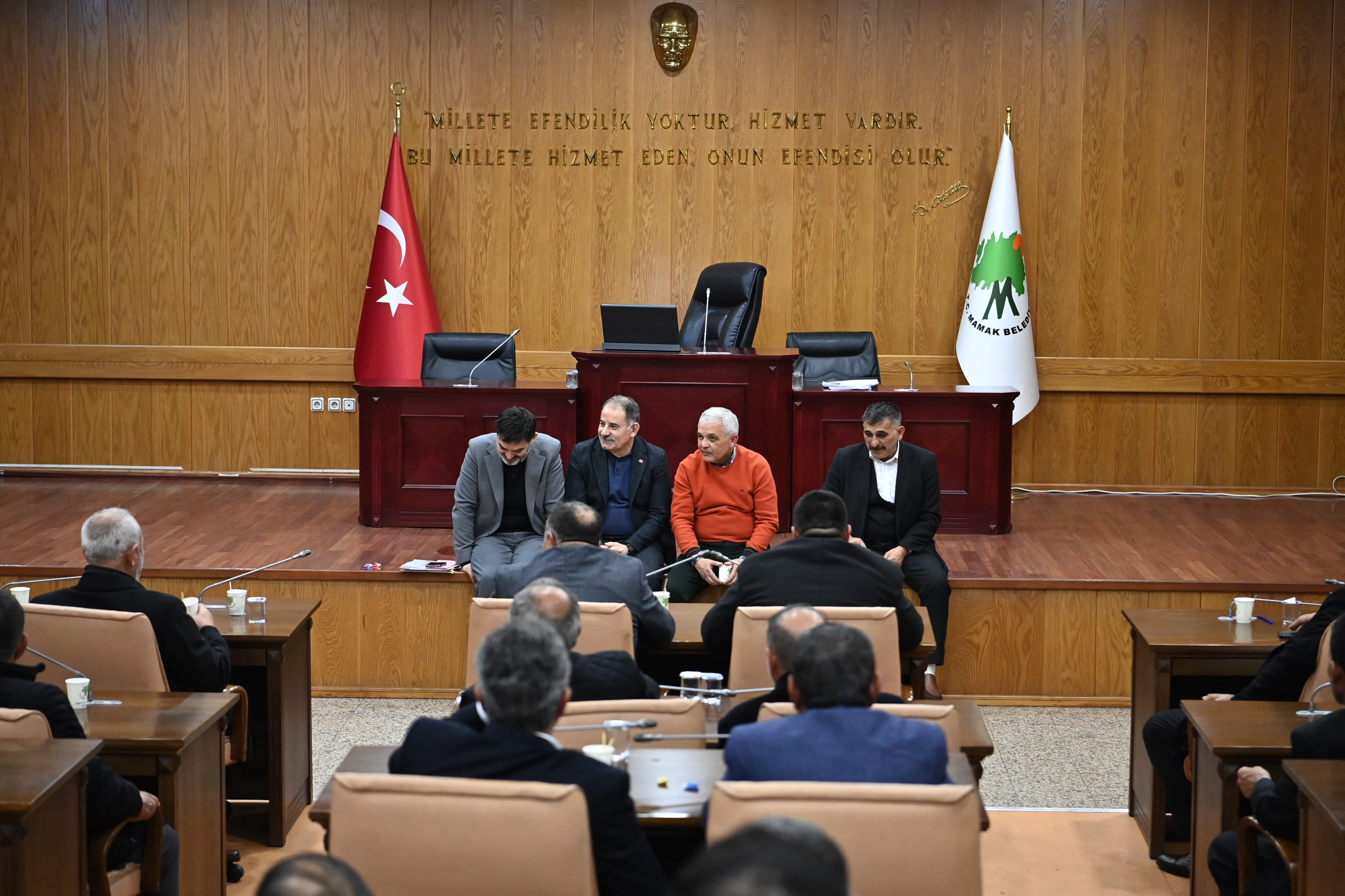 Başkan Şahin Muhtarları (1)