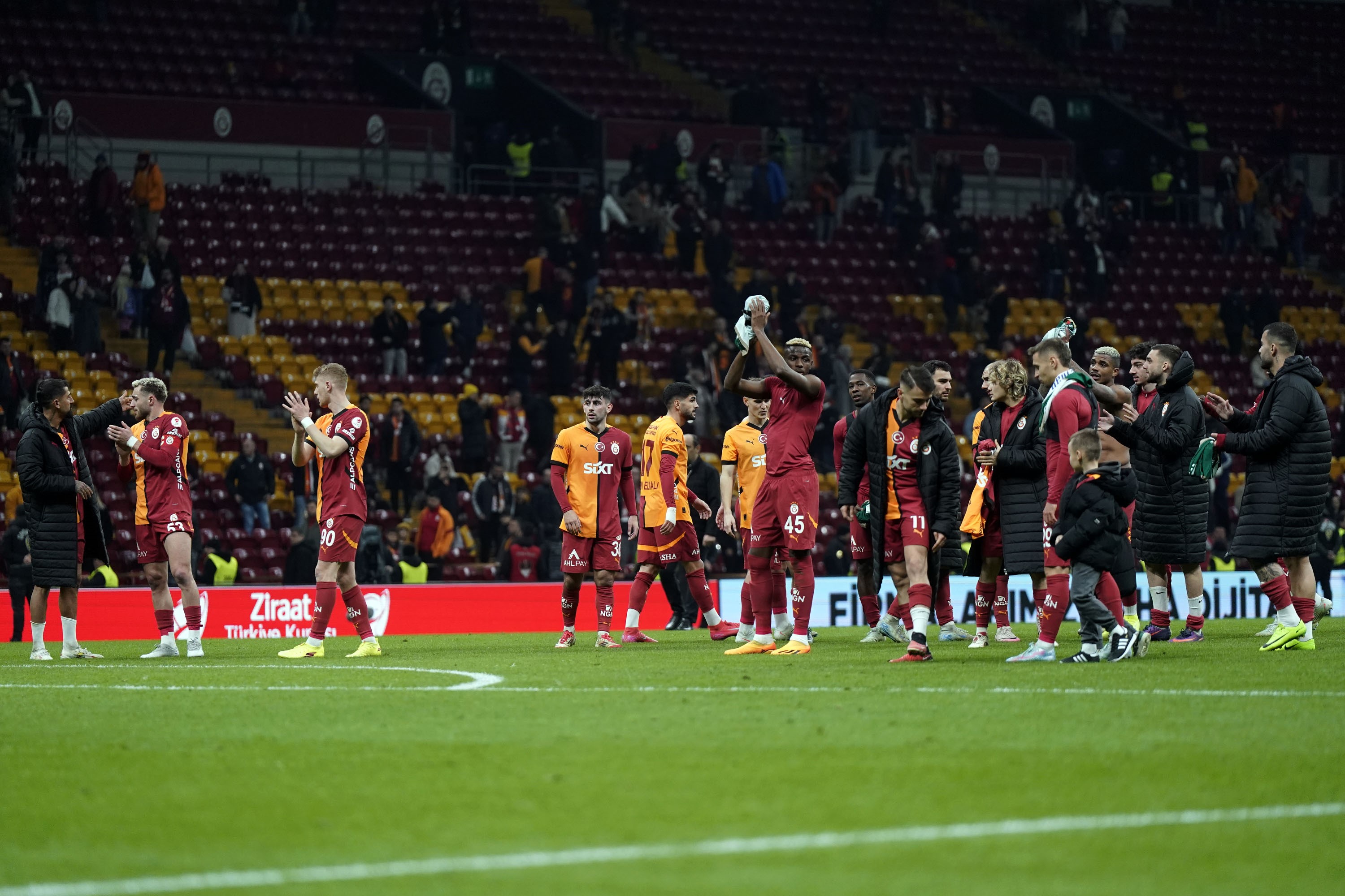 Galatasaray çeyrek finalde
