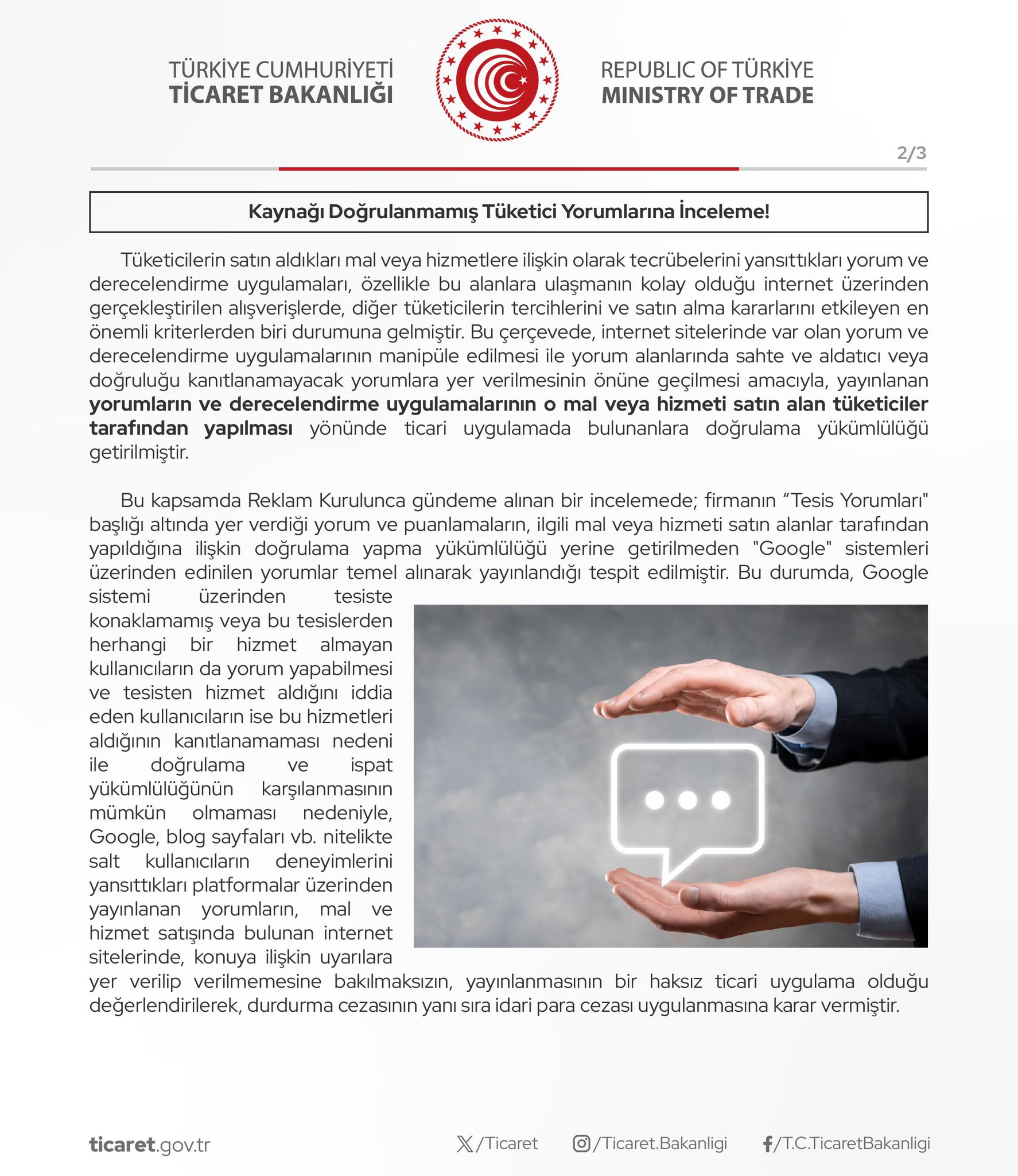 Reklam Kurulu’ndan Google’a Yorum Yasağı (2)