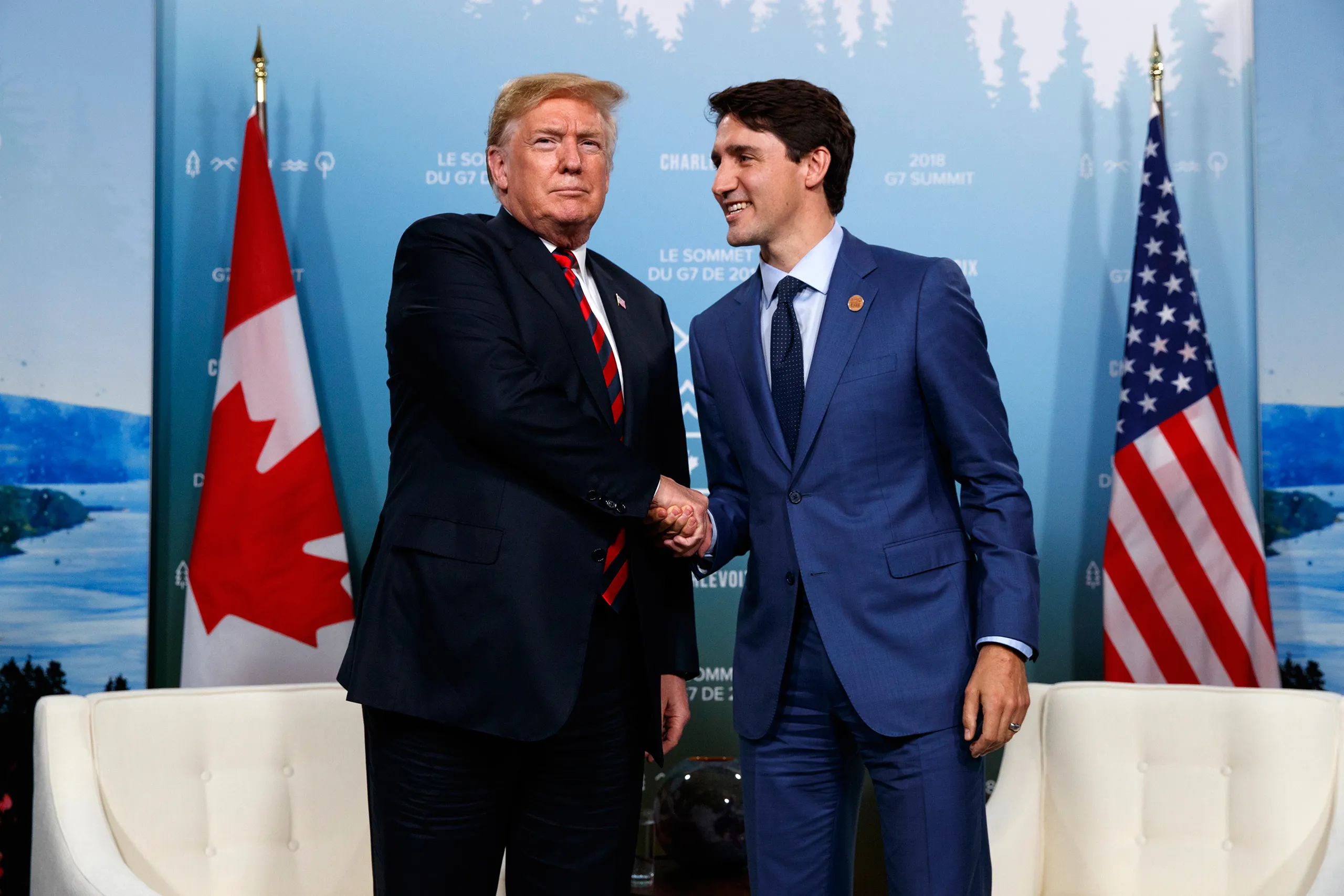 Trump Justin Trudeau-1
