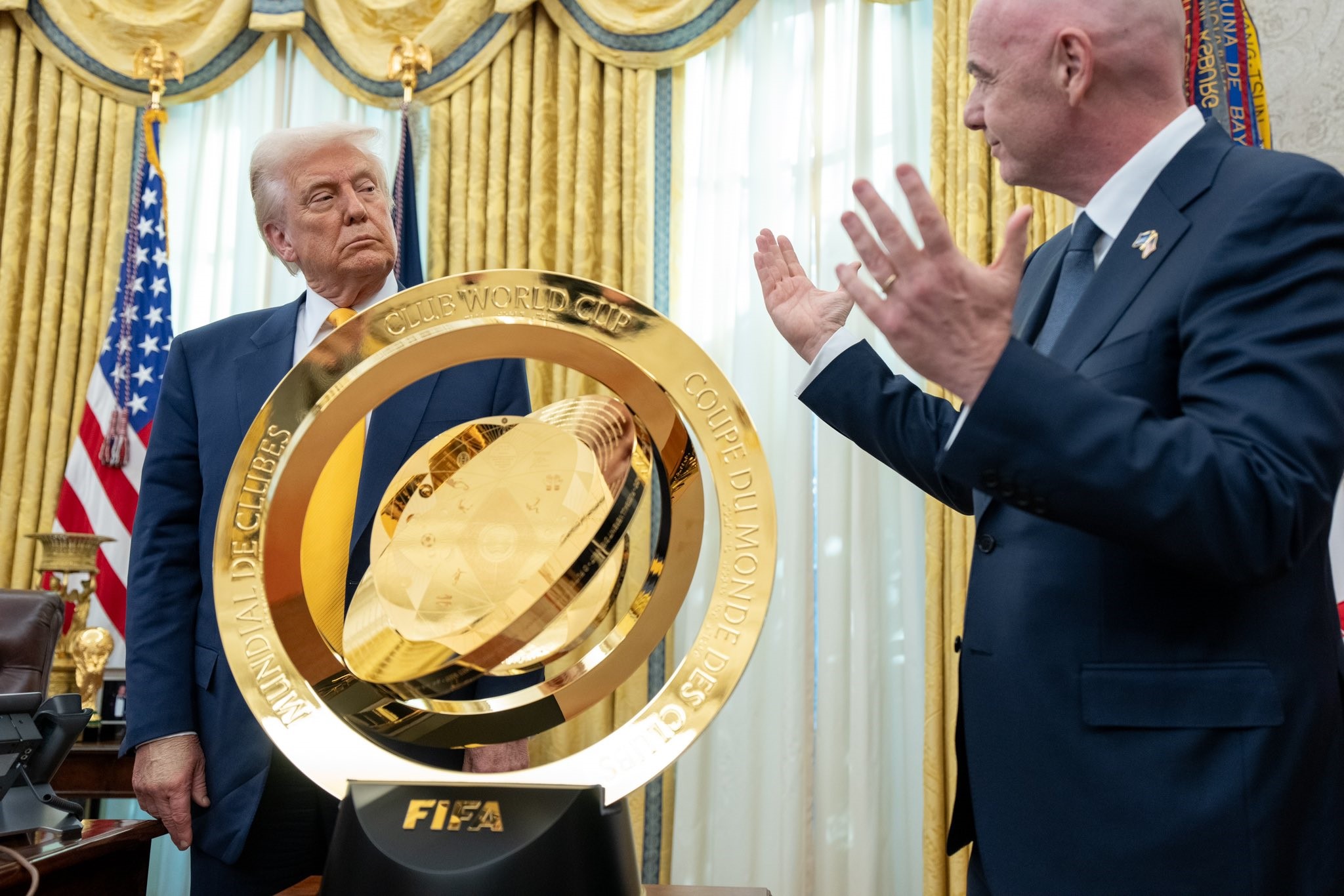 Trump Ve Infantino 2