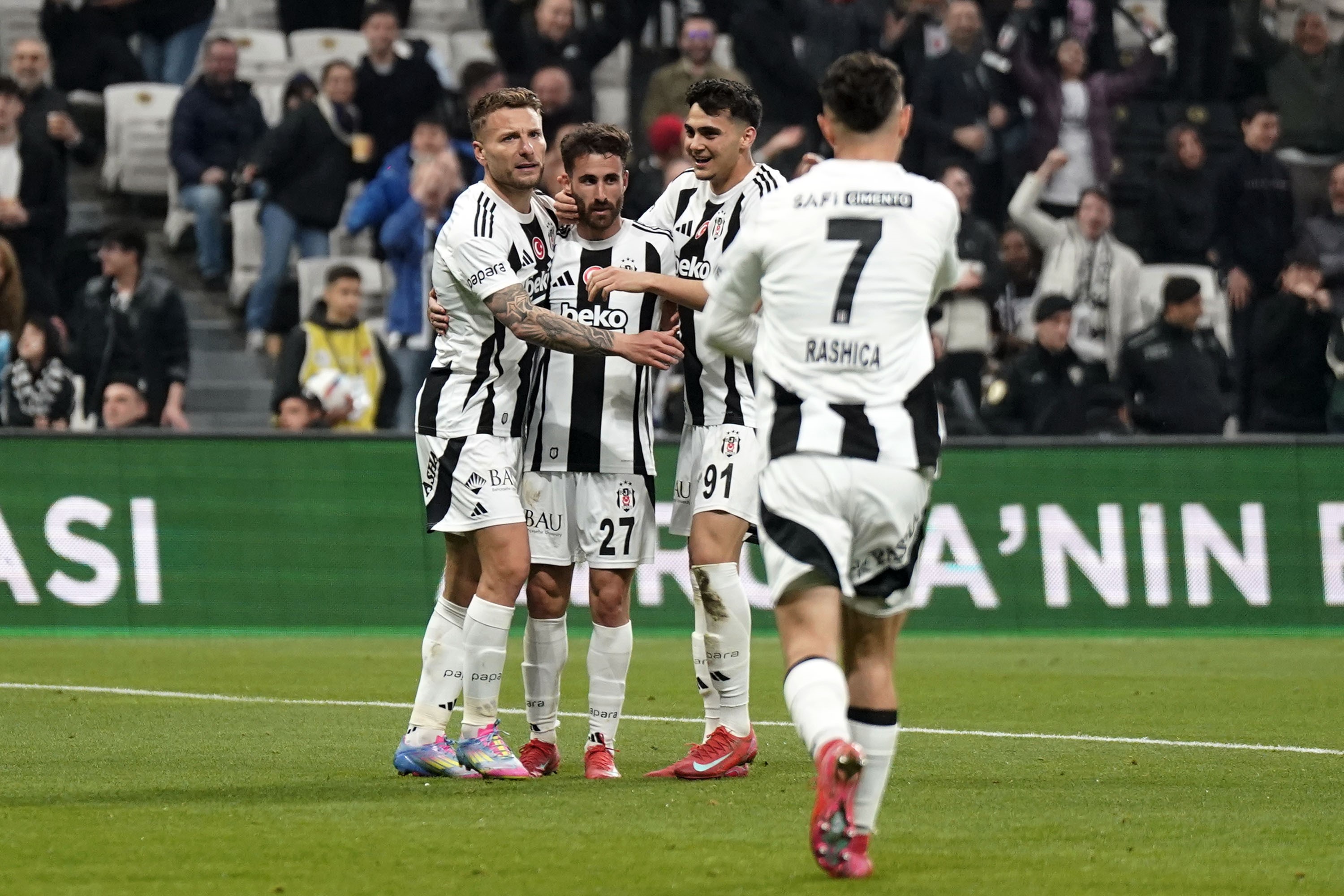 Beşiktaş maçı galibiyeti