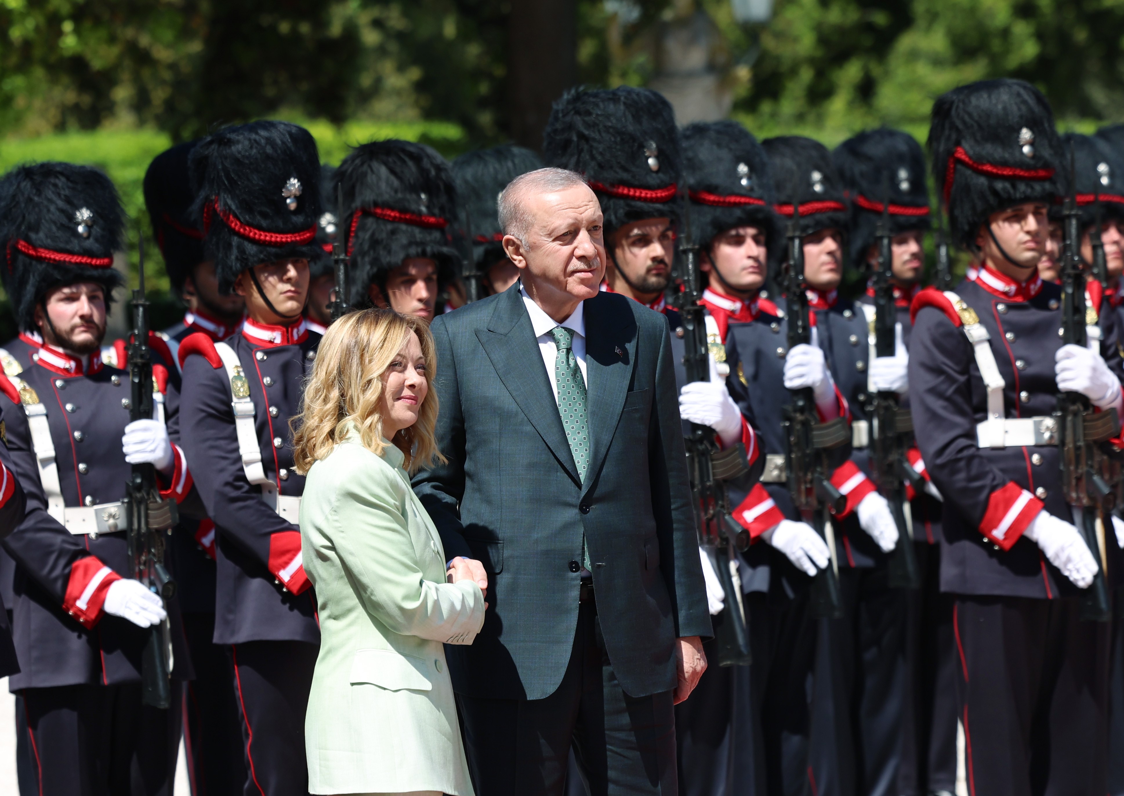 Cumhurbaşkanı Erdoğan, Meloni