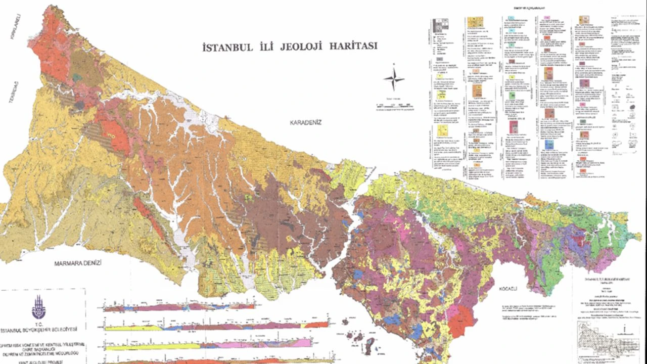 İstanbul Jeoloji Haritaası (2)