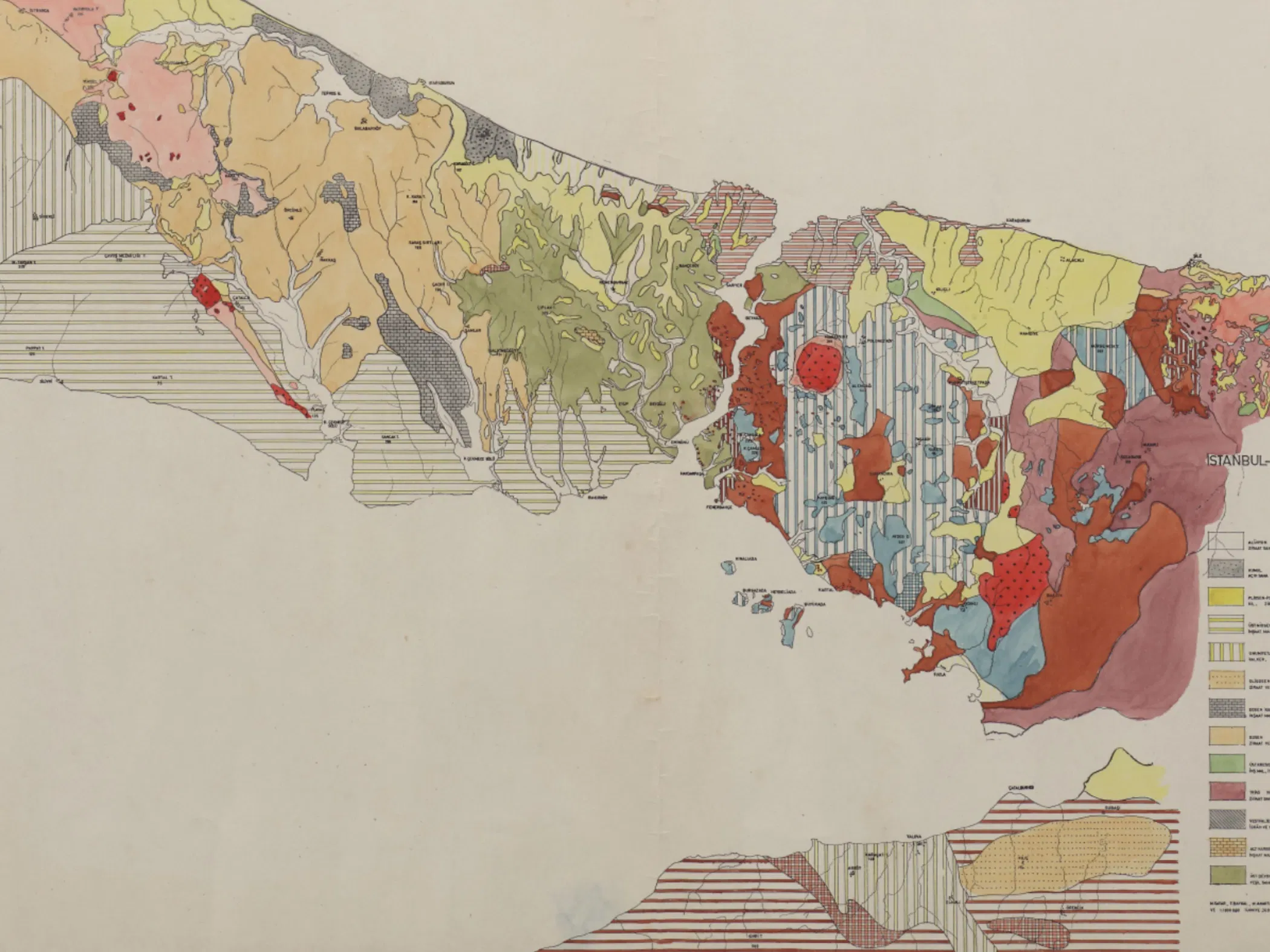 İstanbul Jeoloji Haritaası (3)