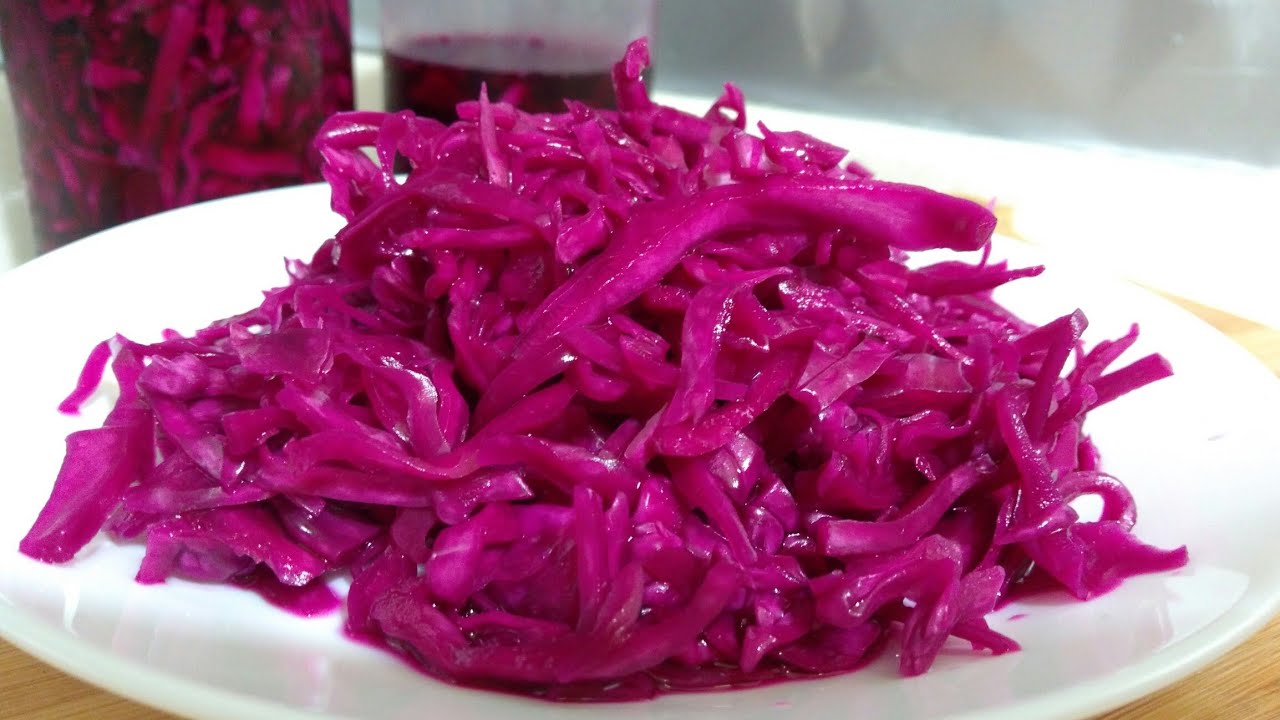 Mor Lahana Turşusu
