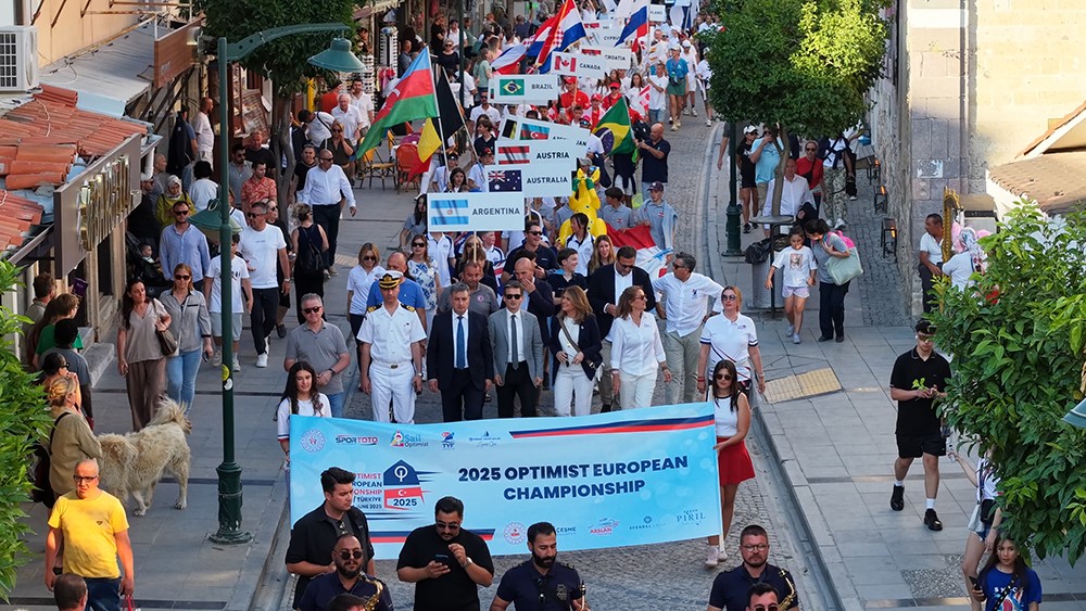 Optimist Avrupa Şampiyonası Çeşme’de Başladı
