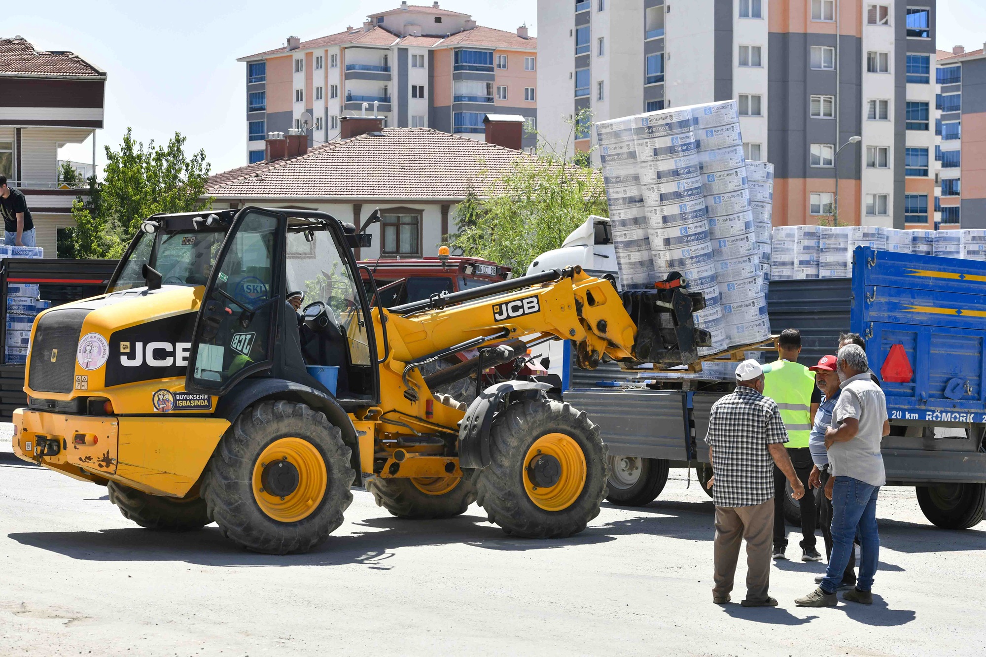 Abb’den Çiftçiye Damla Sulama Borusu Desteği (2)