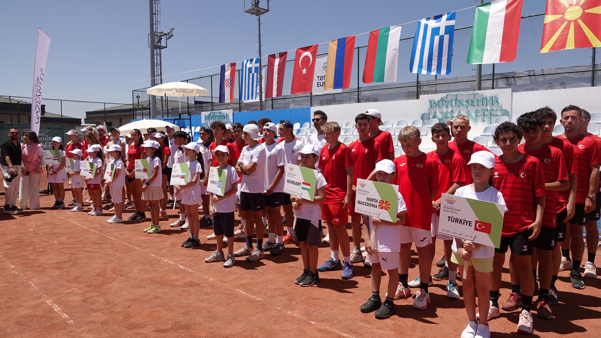 Açılış Seremonisi Takımlar