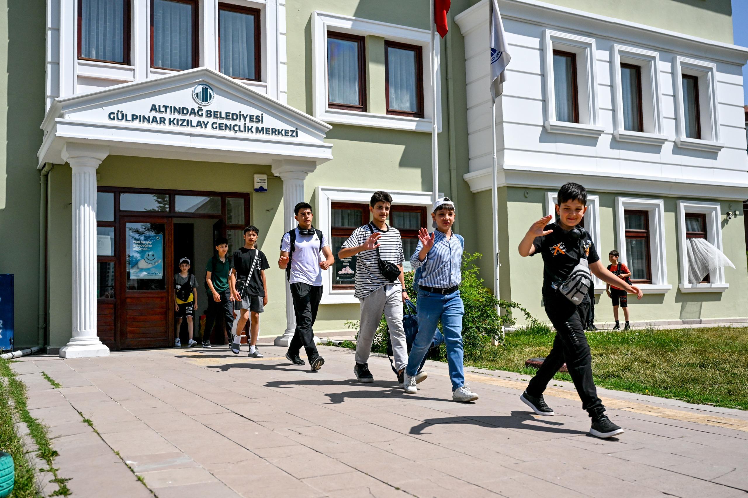 Altindağli Gençleri̇n Kamp Heyecani Sürüyor (5)