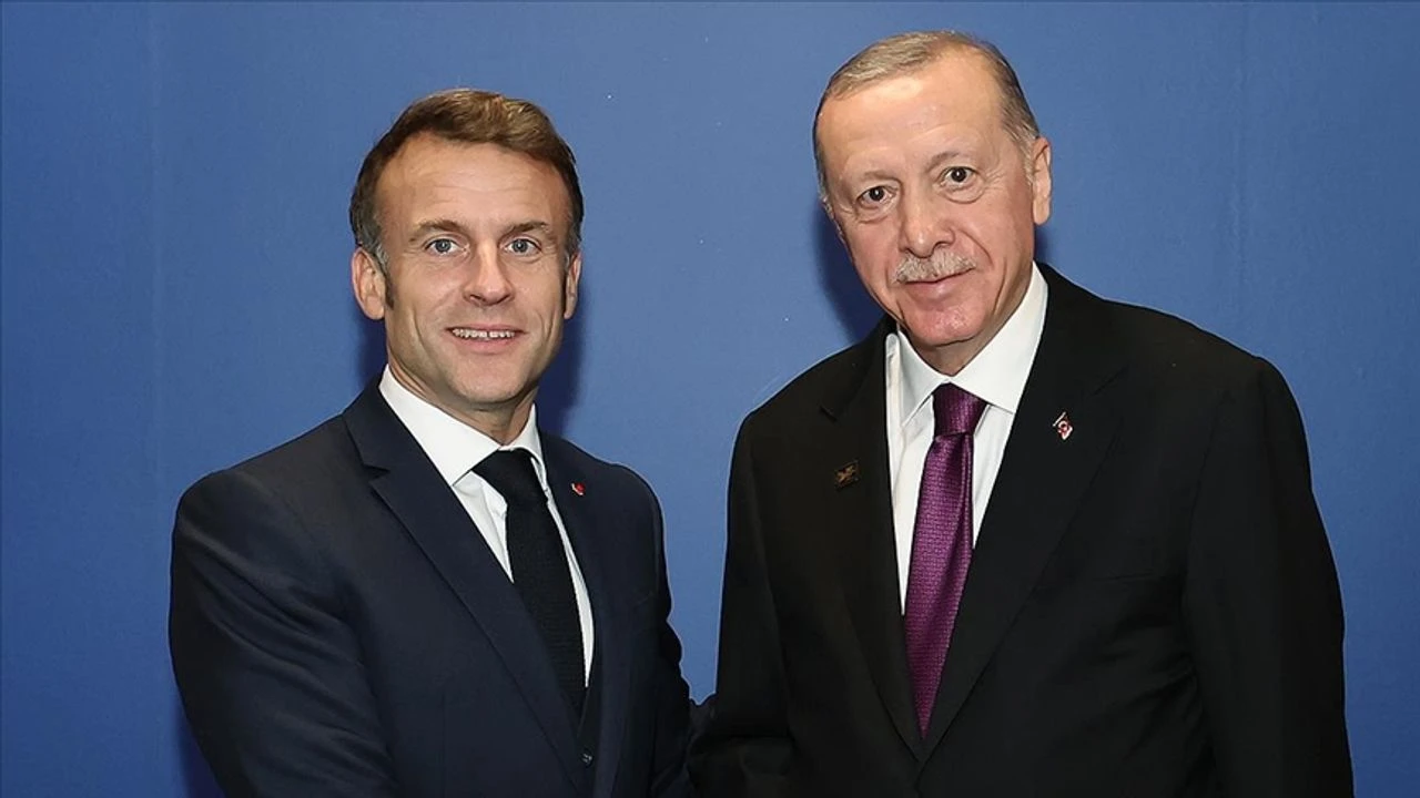 Erdoğan Ile Macron 2