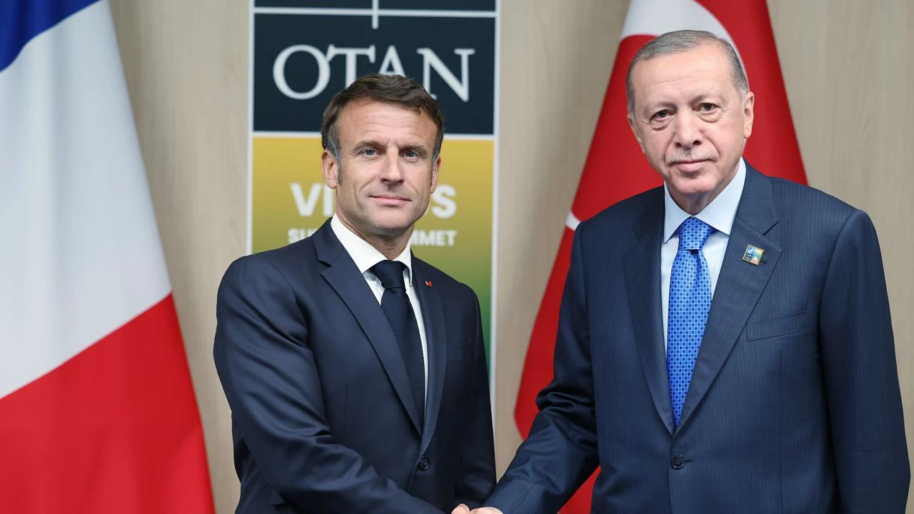 Erdoğan Ile Macron 4