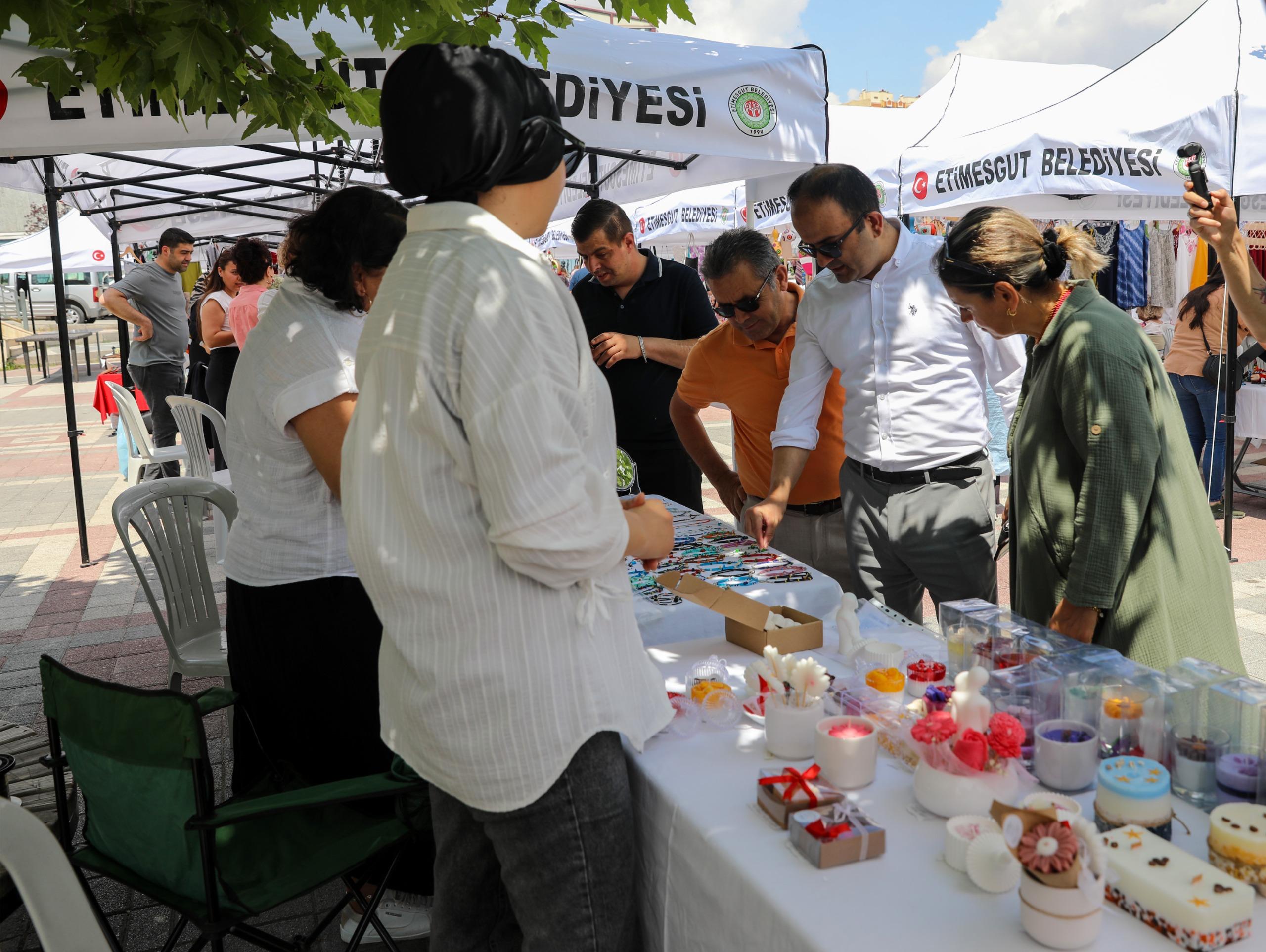 Etimesgut’ta Kadın Emeği Pazarı Atakent’te (2)