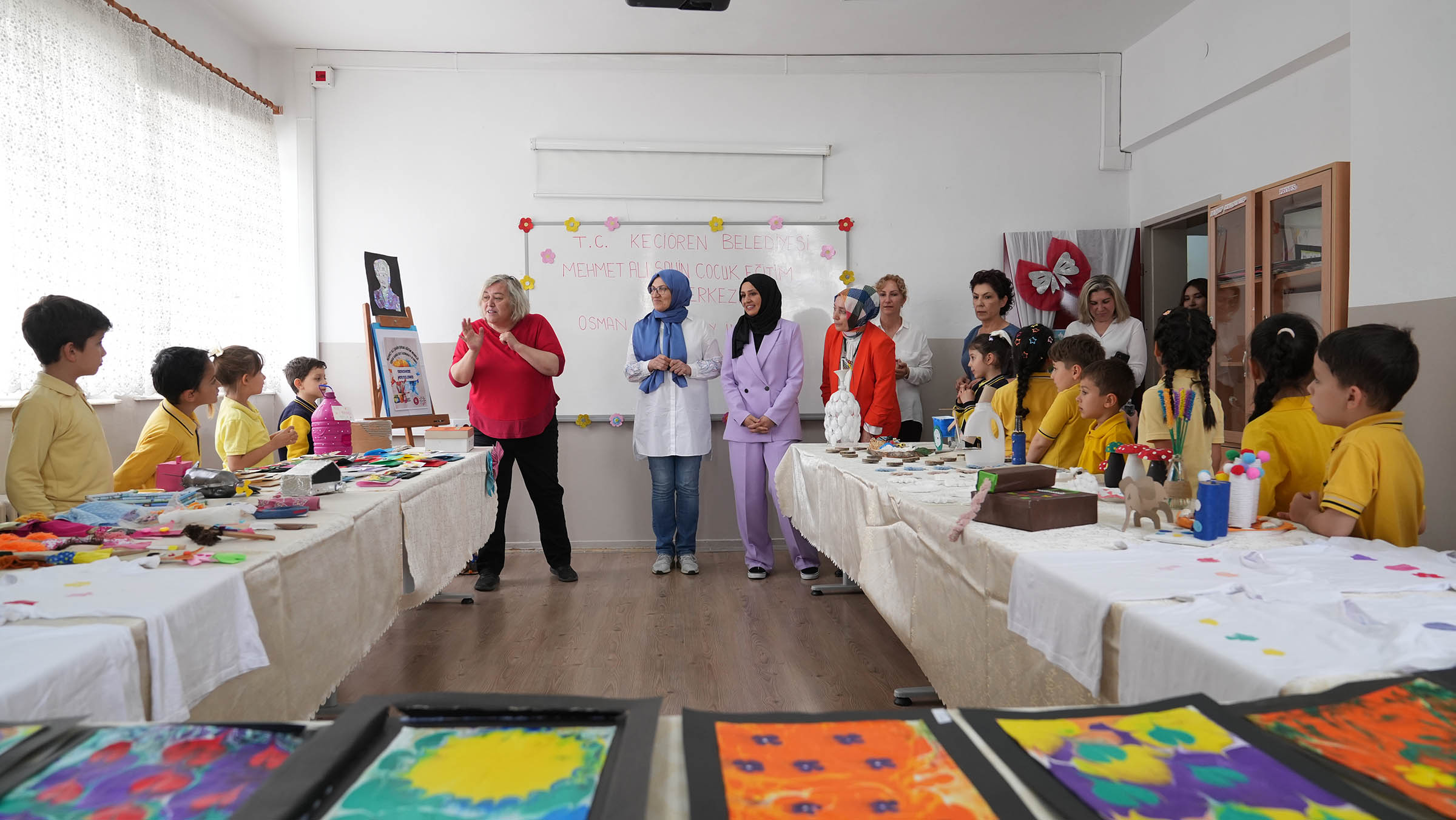 Keçiören'de Minikler Sergi Açtı (2)