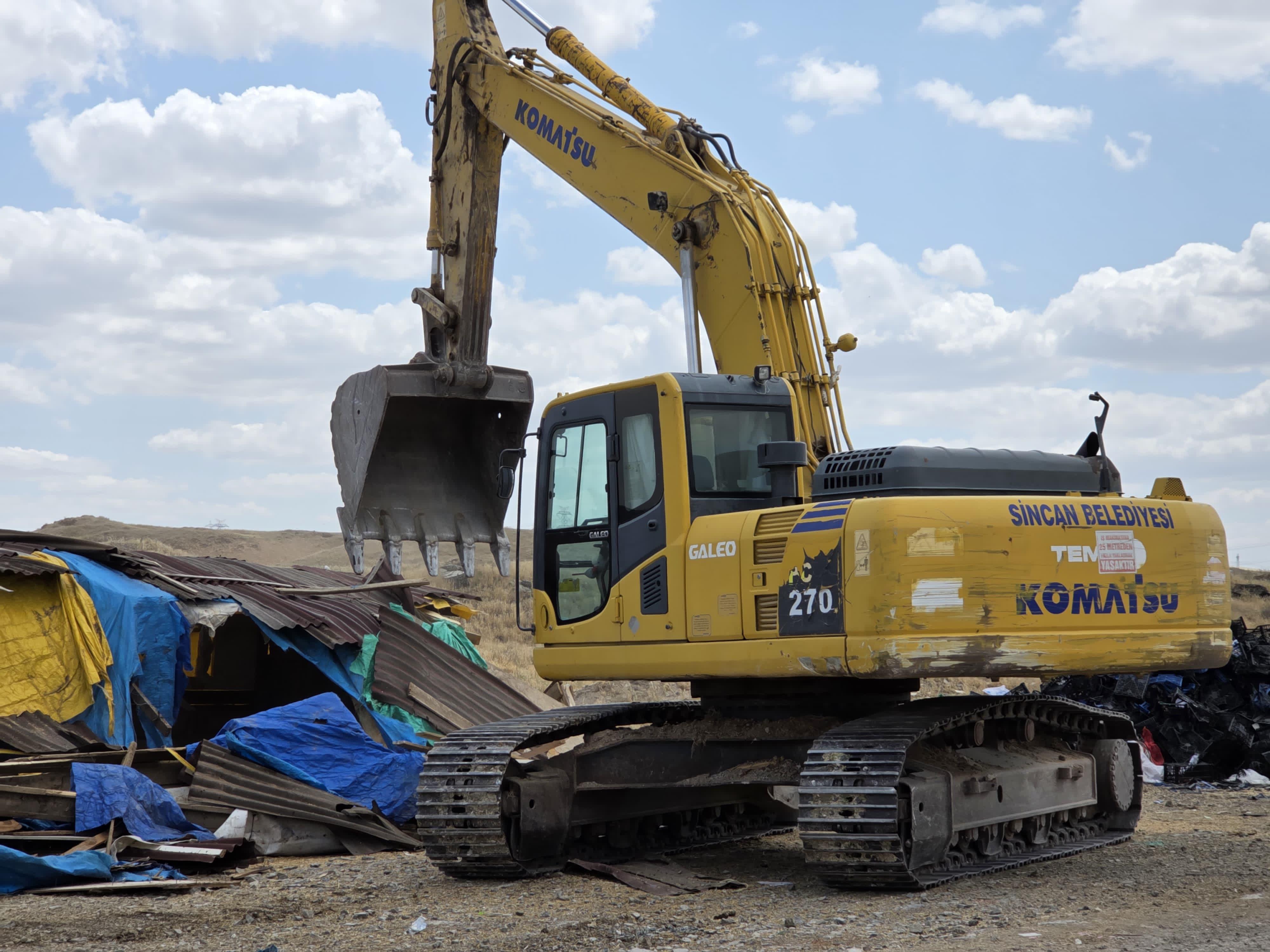 Sincan Kaçak Besiler Yıkıldı (4)